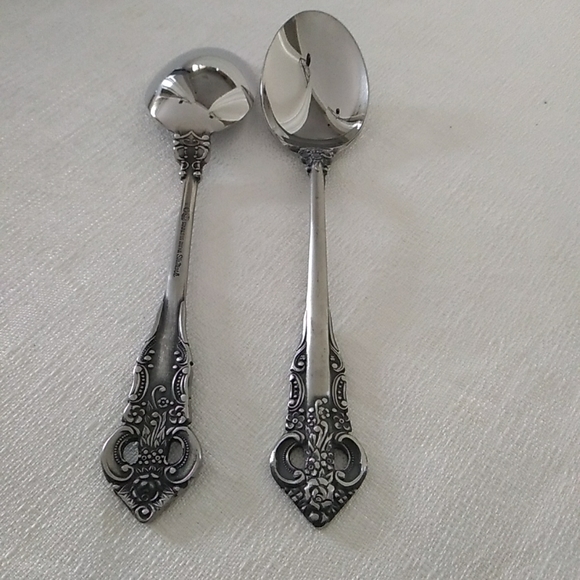 Stanley Roberts SIR Mark 2 Soup Spoons Stainless Flatware - Picture 3 of 9